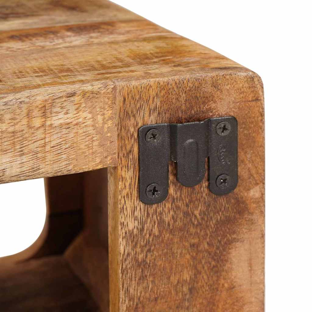 Tables de chevet 45 x 30 x 24 cm bois de manguier massif - XIOS