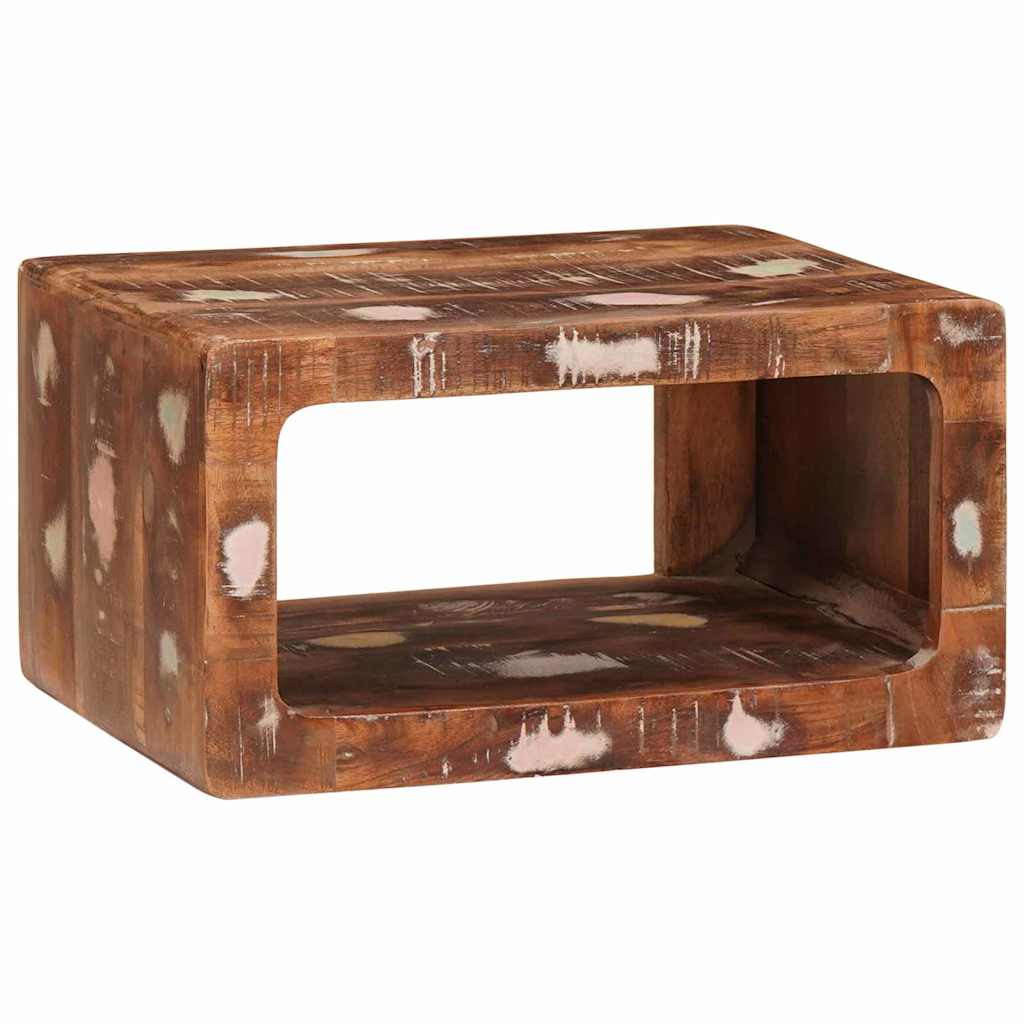 Tables de chevet 45 x 30 x 24 cm bois de récupération massif