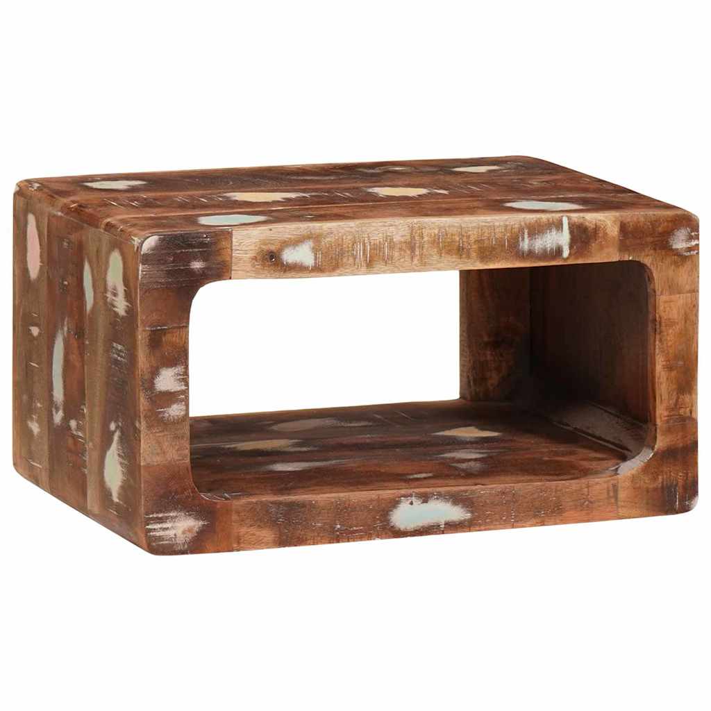 Tables de chevet 45 x 30 x 24 cm bois de récupération massif