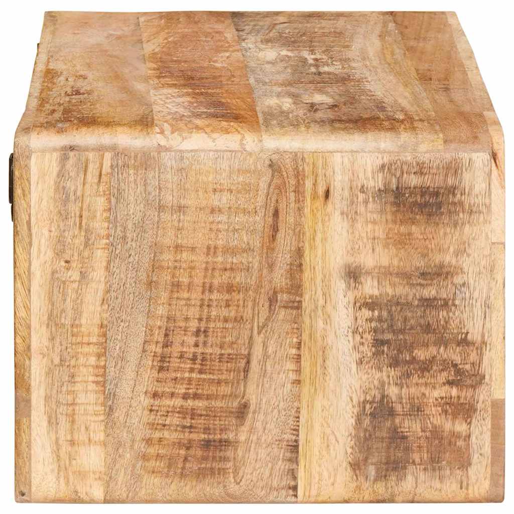 Tables de chevet 45 x 30 x 24 cm bois de manguier massif - XIOS