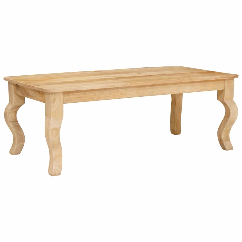 Table basse Marron 100 x 55 x 40 cm bois de manguier massif - XIOS
