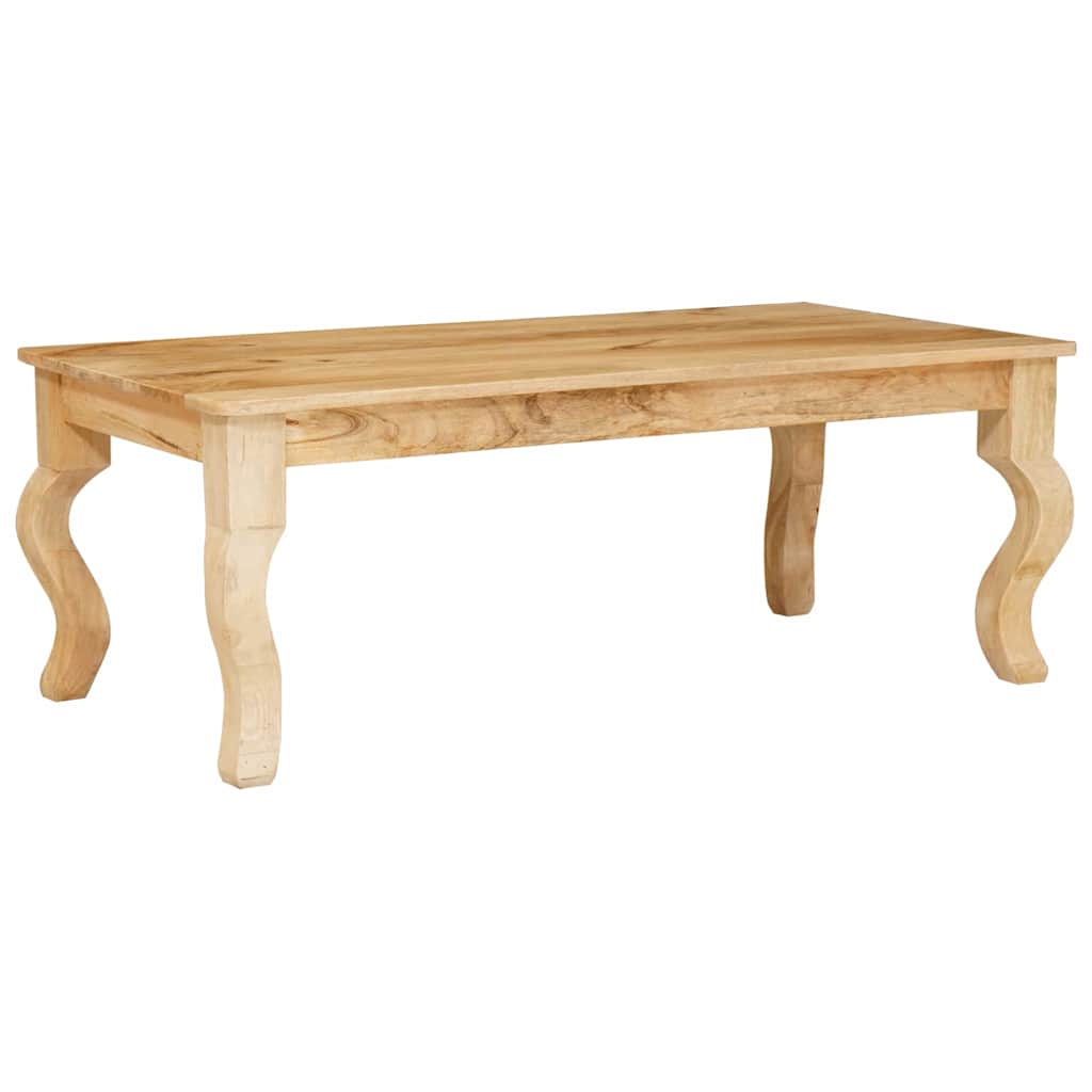 Table basse Marron 100 x 55 x 40 cm bois de manguier massif - XIOS
