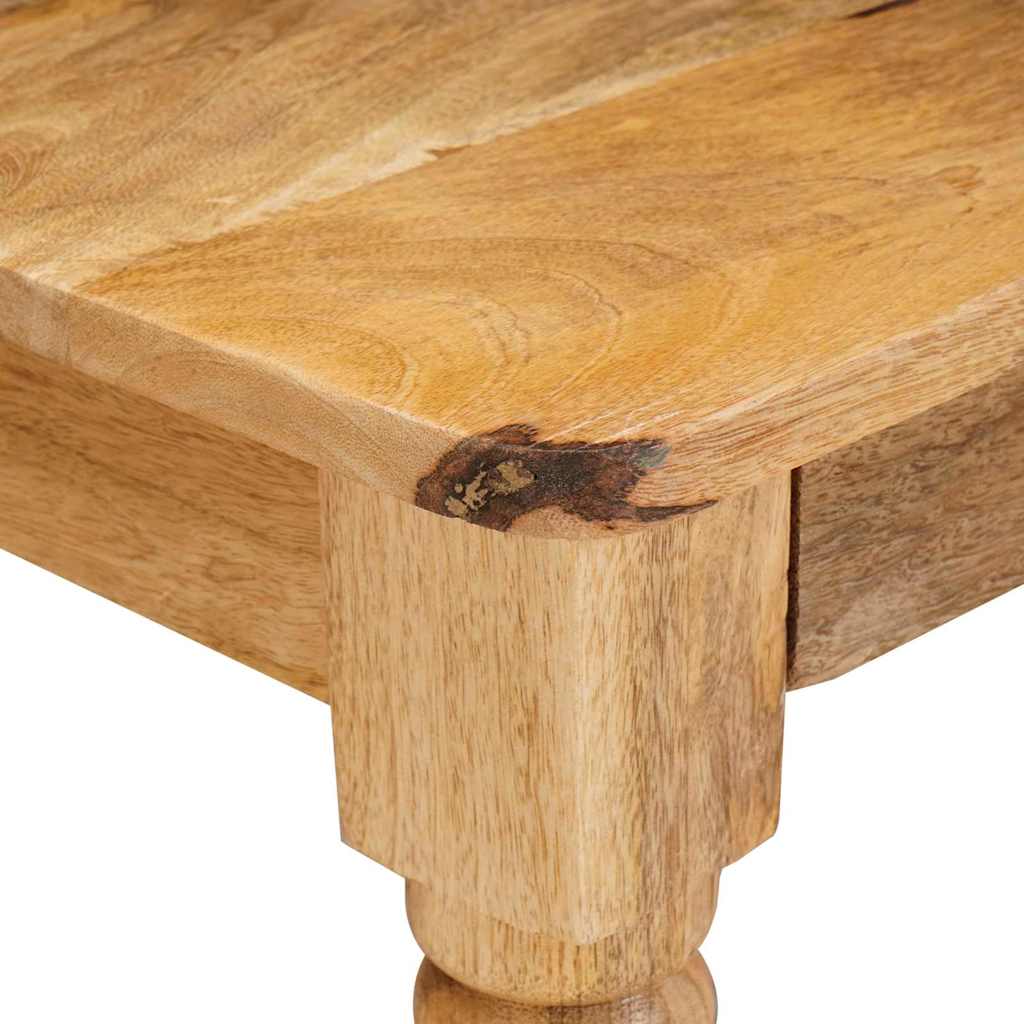 Table basse Marron 100 x 55 x 40 cm bois de manguier massif - XIOS