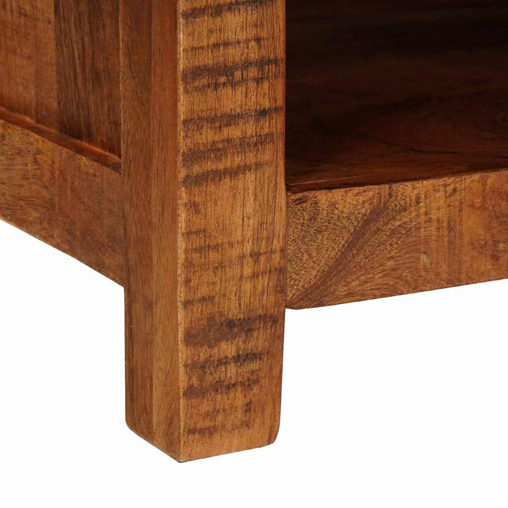 Meuble TV Marron 110 x 30 x 40 cm bois de manguier massif XIOS