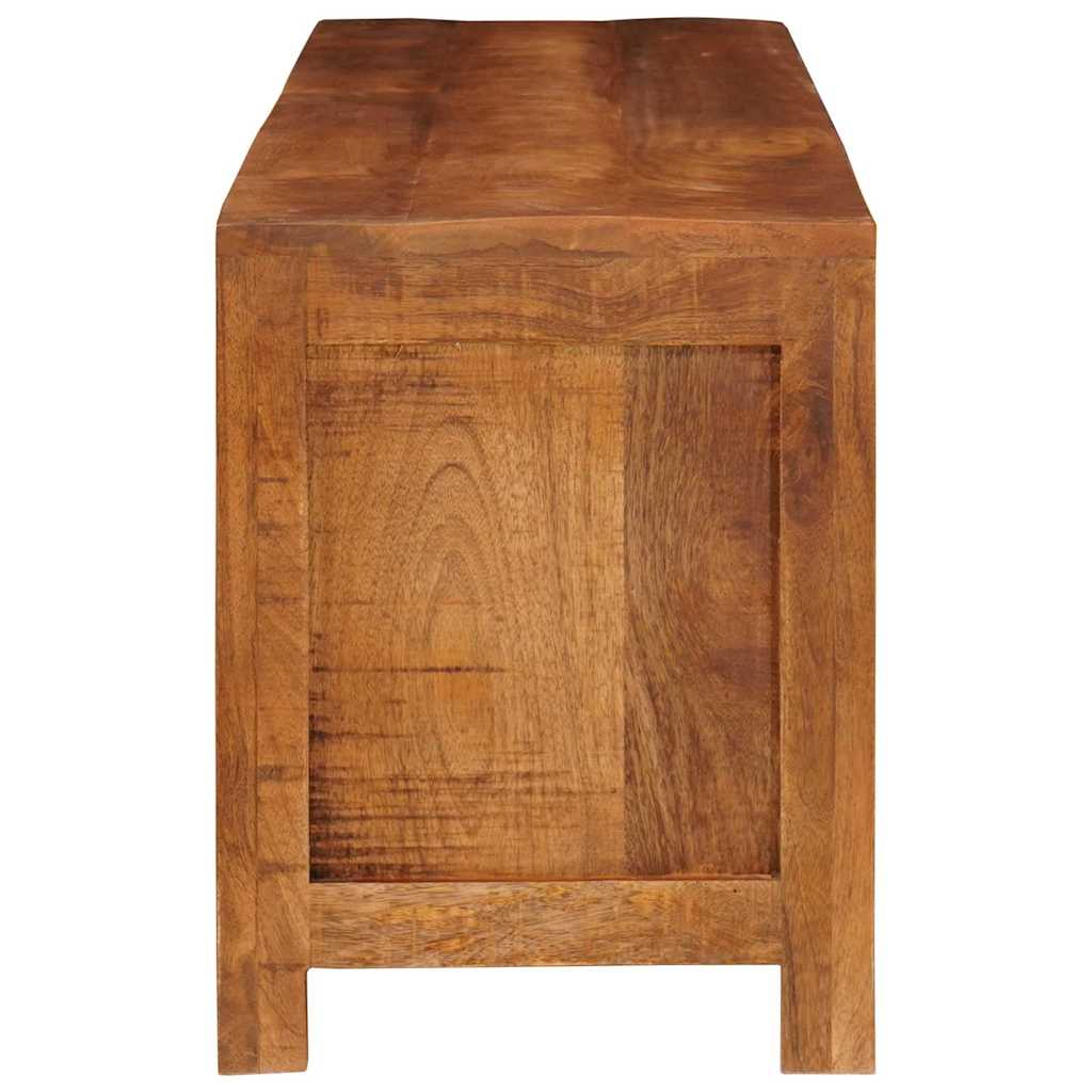 Meuble TV Marron 110 x 30 x 40 cm bois de manguier massif XIOS