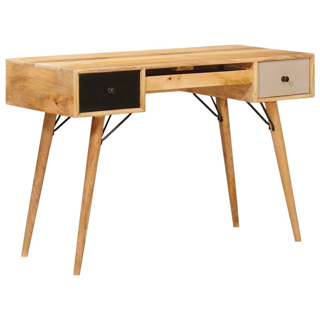 Bureau d'écriture Marron 110 x 55 x 76 cm Bois de mangue massif - XIOS