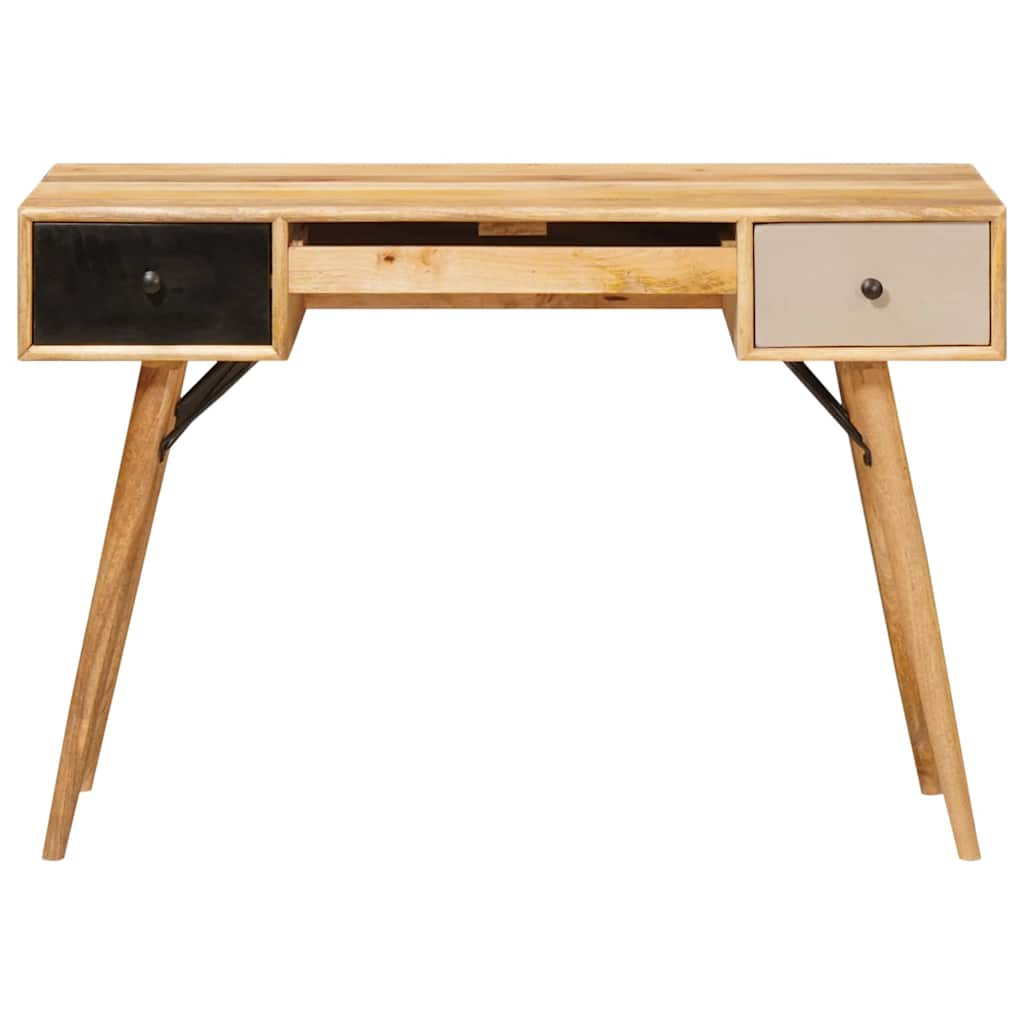 Bureau d'écriture Marron 110 x 55 x 76 cm Bois de mangue massif - XIOS