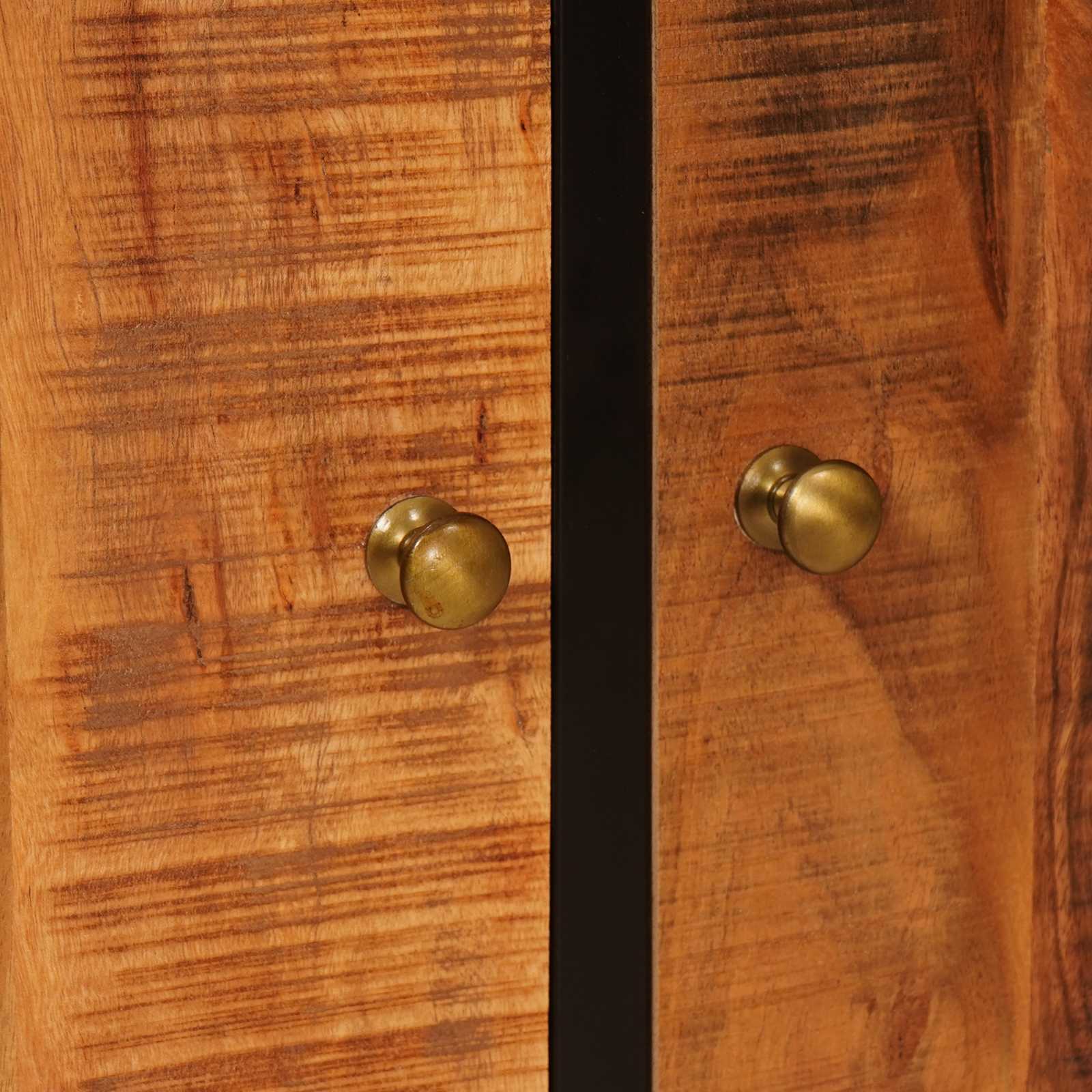 Buffet Beta Naturel 70 x 30 x 75 cm Bois d'Acacia Massif - XIOS