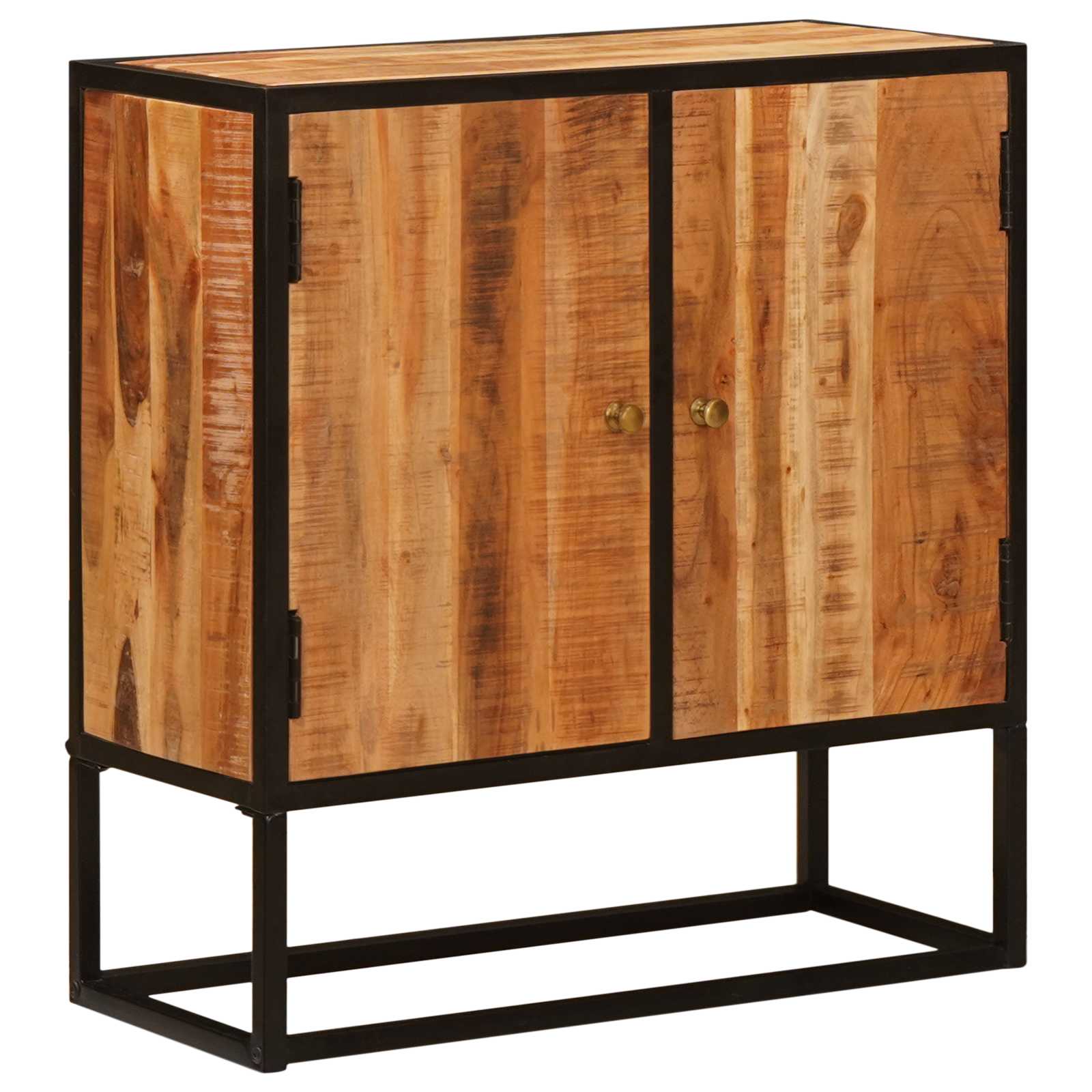 Buffet Beta Naturel 70 x 30 x 75 cm Bois d'Acacia Massif - XIOS