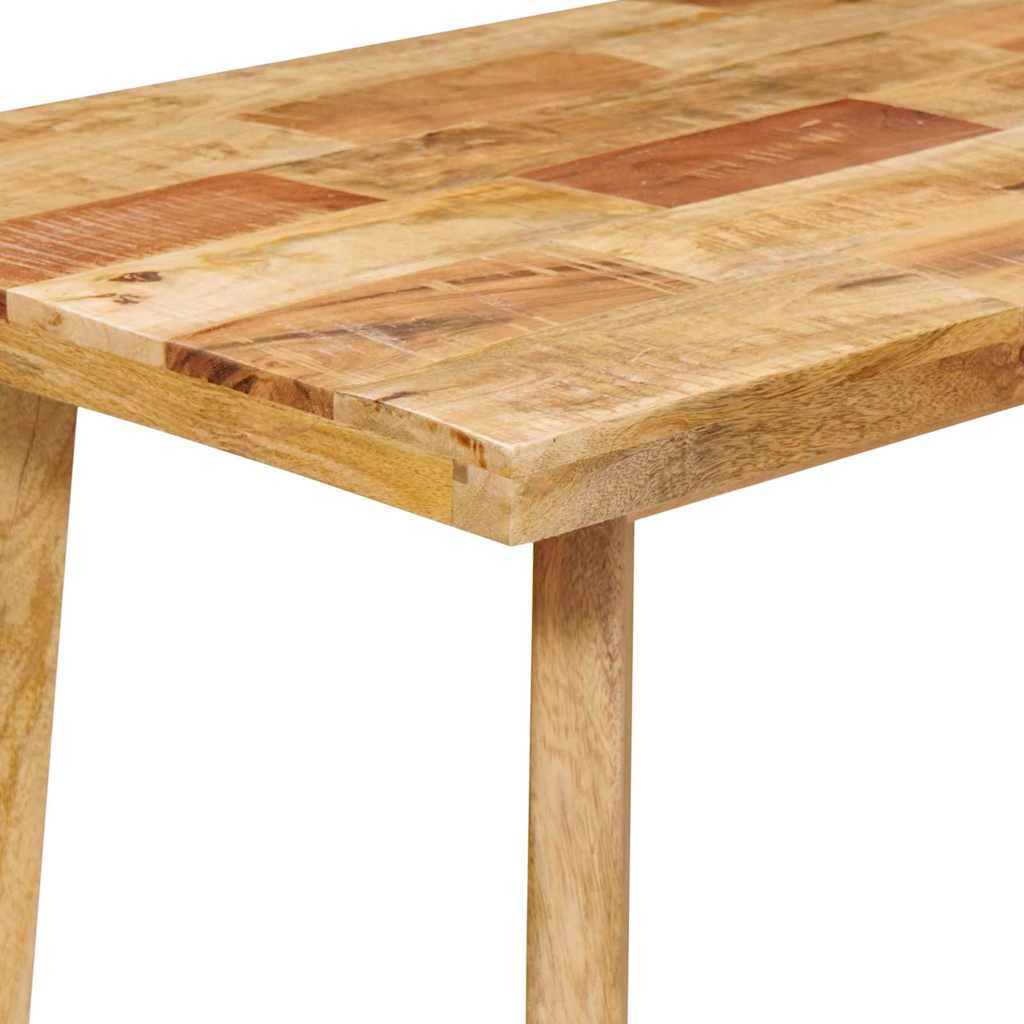 Table à dîner Naturel 100 x 55 x 75 cm Bois de mangue massif - XIOS