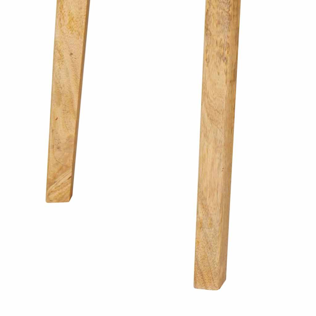 Table à dîner Naturel 100 x 55 x 75 cm Bois de mangue massif - XIOS