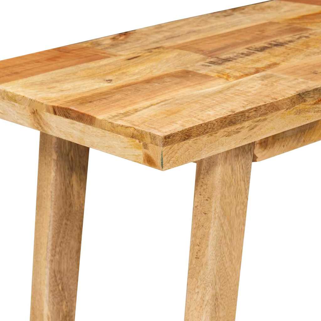 Table à dîner Naturel 100 x 35 x 75 cm Bois de mangue massif - XIOS