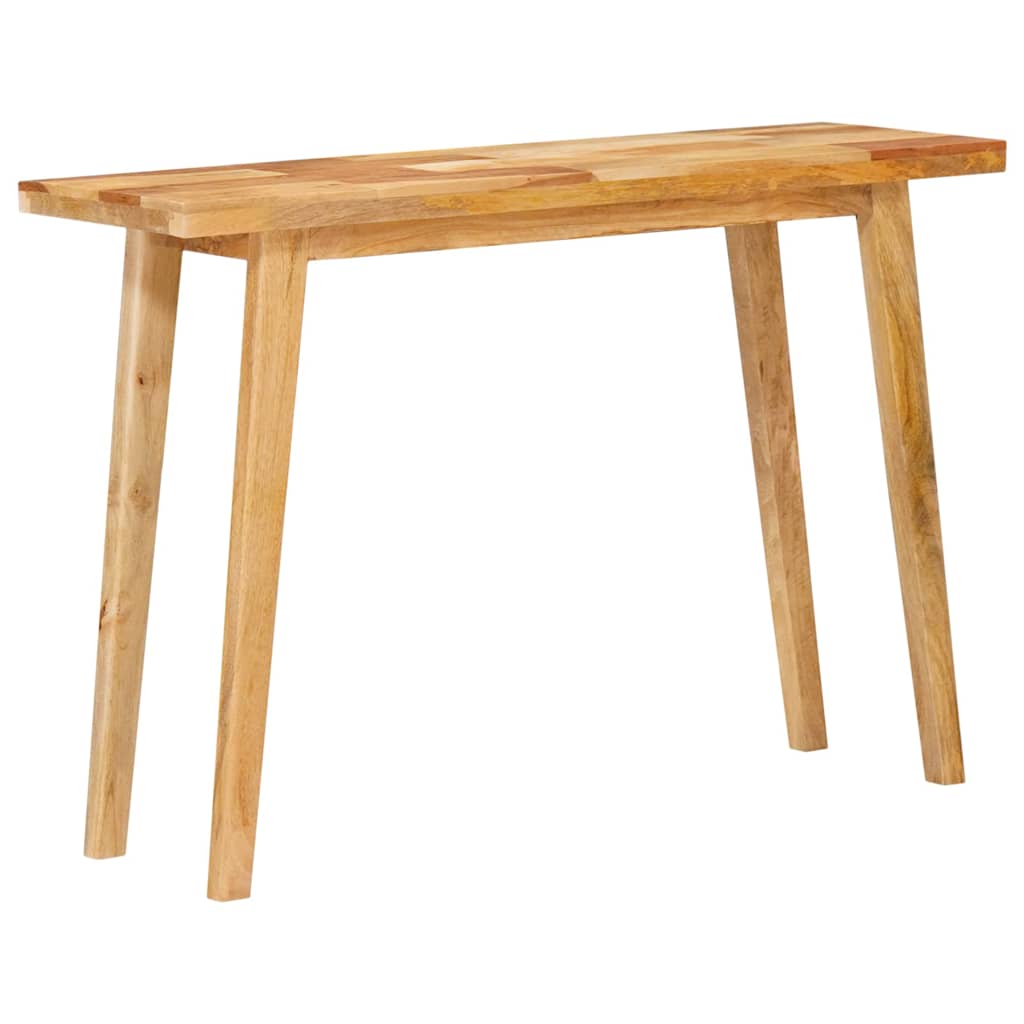Table à dîner Naturel 100 x 35 x 75 cm Bois de mangue massif - XIOS