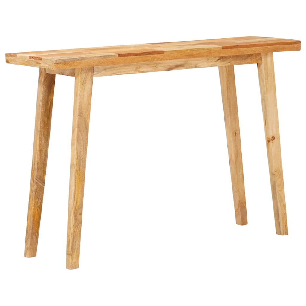 Table à dîner Naturel 100 x 35 x 75 cm Bois de mangue massif - XIOS