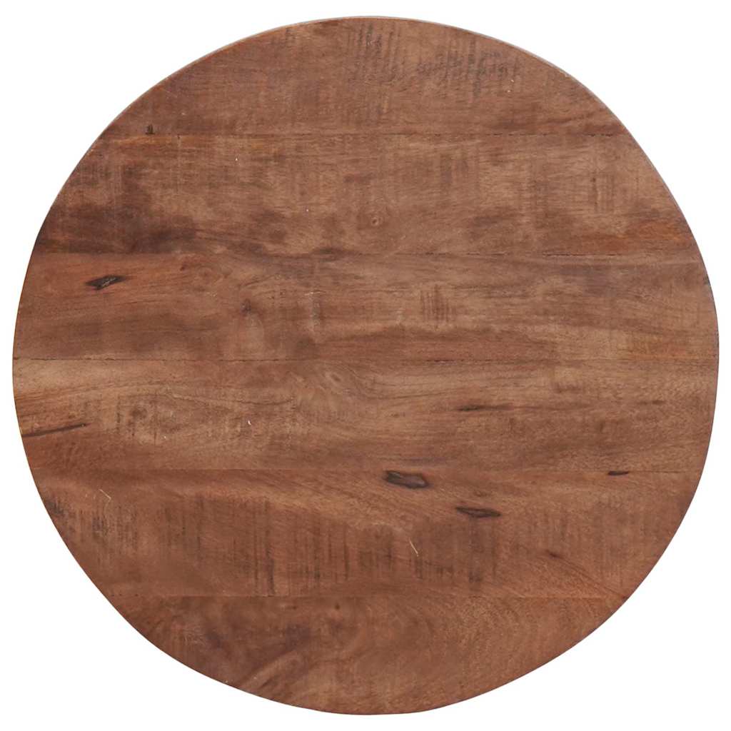 Tables basses gigognes 3 pcs Bois de mangue massif et acier - XIOS