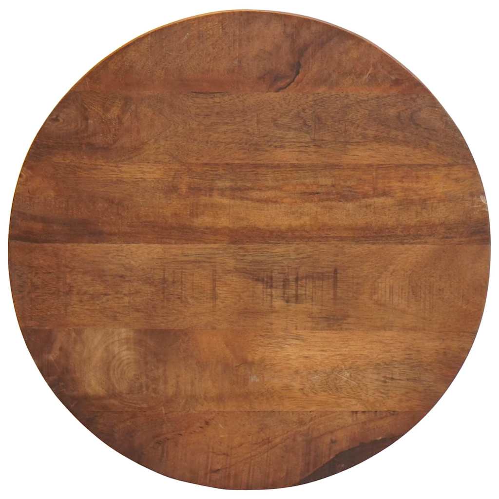Tables basses gigognes 2 pcs Bois de mangue massif et acier - XIOS
