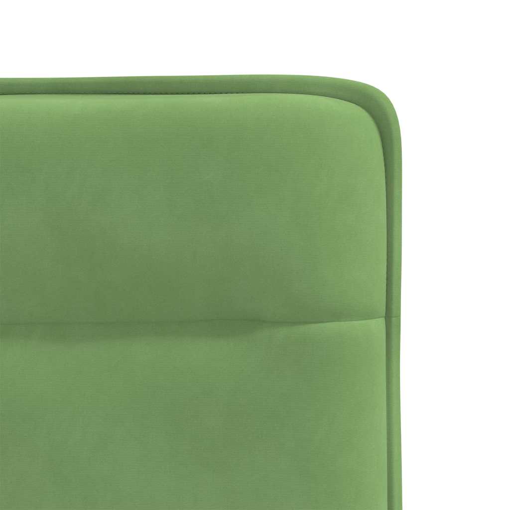 Chaises à manger lot de 2 Vert clair Velours - XIOS