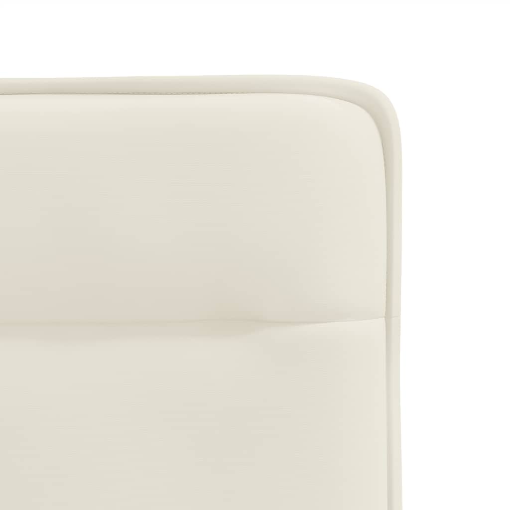 Chaises à manger lot de 2 Crème Velours - XIOS