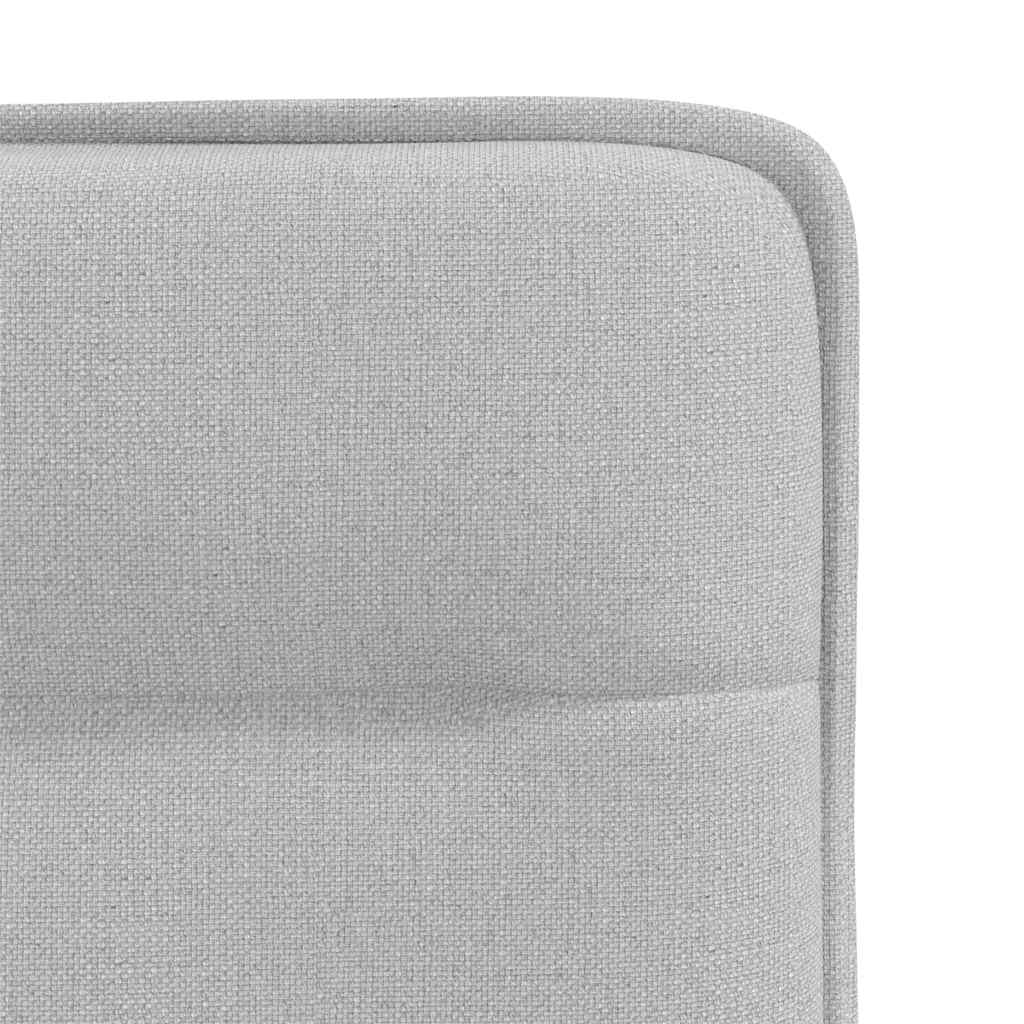Chaises à manger lot de 2 gris nuage tissu - XIOS