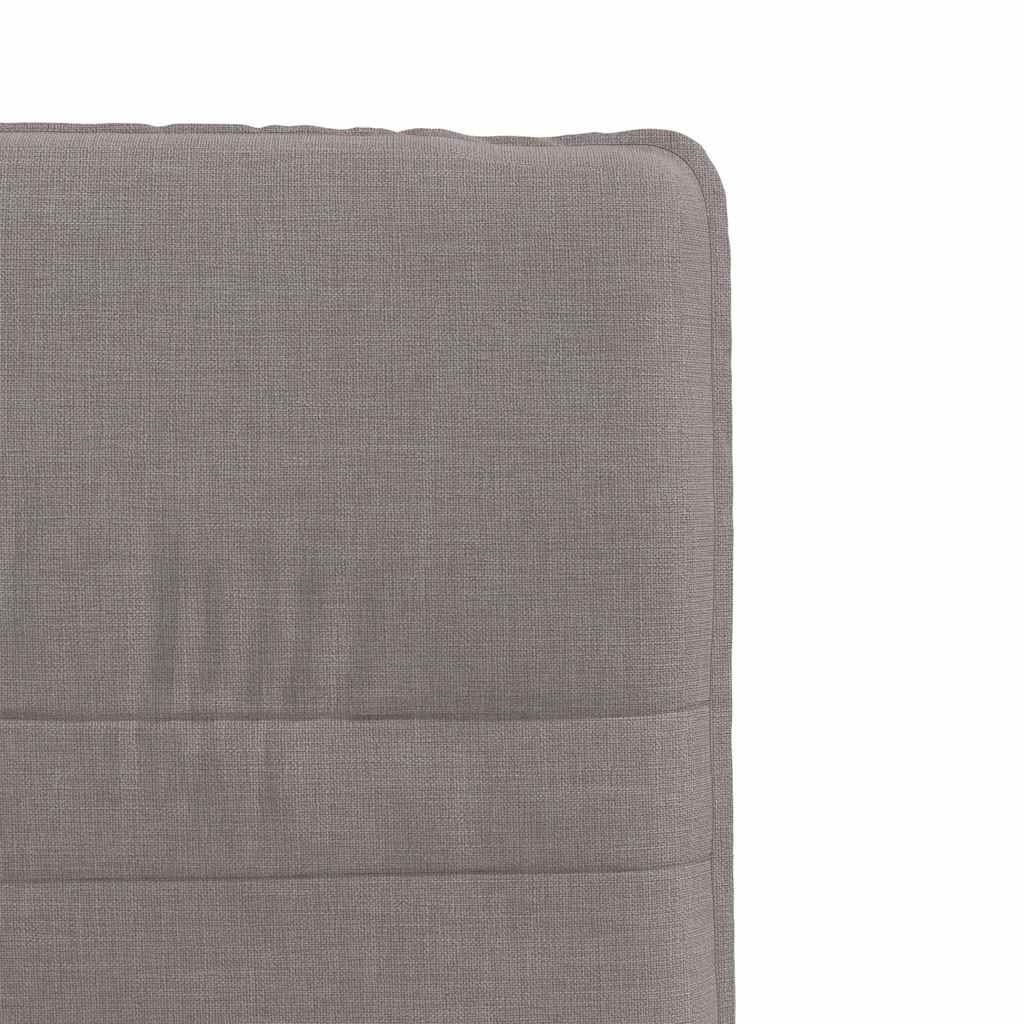 Chaises à manger lot de 2 taupe tissu - XIOS