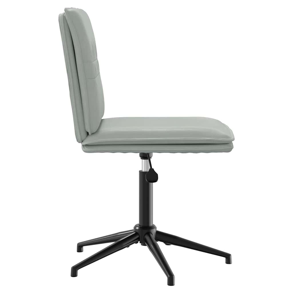Chaise à manger Gris clair Velours - XIOS