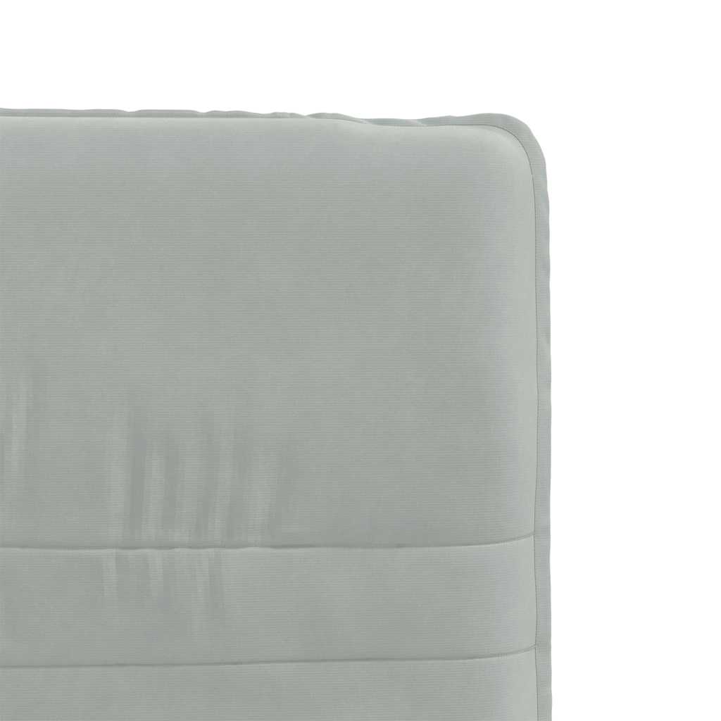 Chaise à manger Gris clair Velours - XIOS