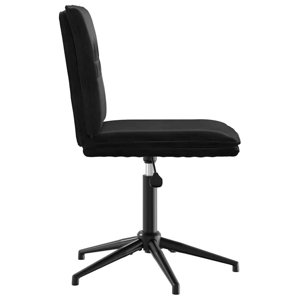 Chaise à manger Noir Velours - XIOS