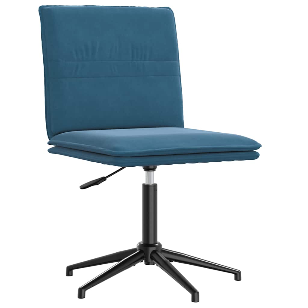 Chaise à manger Bleu Velours - XIOS
