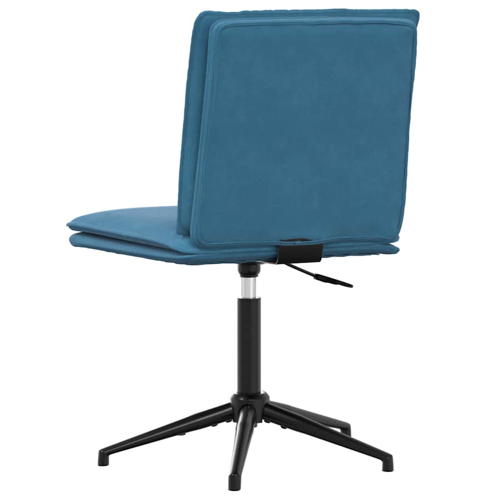 Chaise à manger Bleu Velours - XIOS