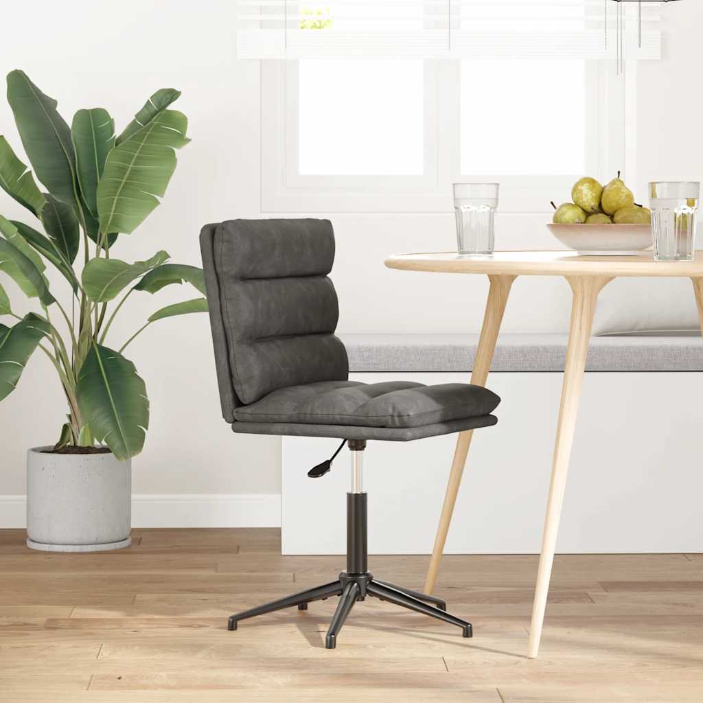 Chaise de salle à manger Noir Similicuir - XIOS