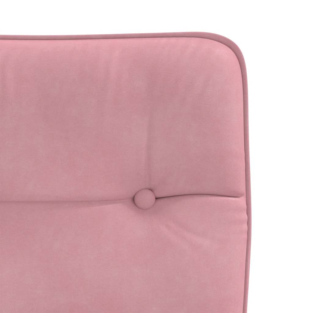 Chaises à manger lot de 2 Rose Velours - XIOS