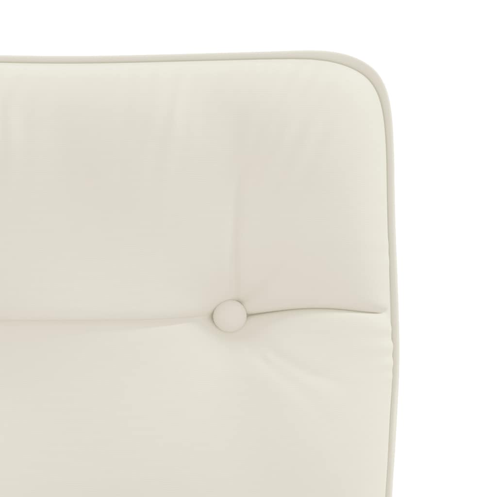 Chaises à manger lot de 2 Crème Velours - XIOS