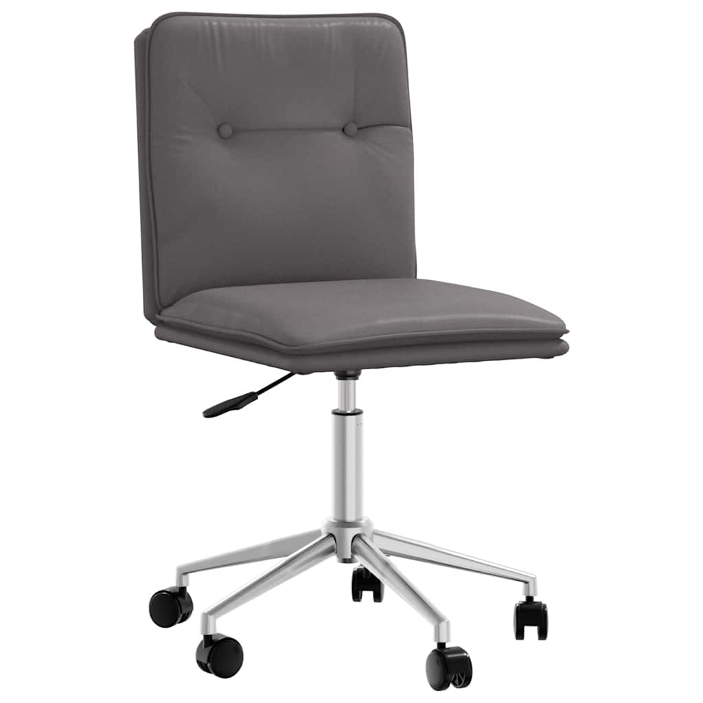 Chaise de salle à manger Gris Similicuir - XIOS