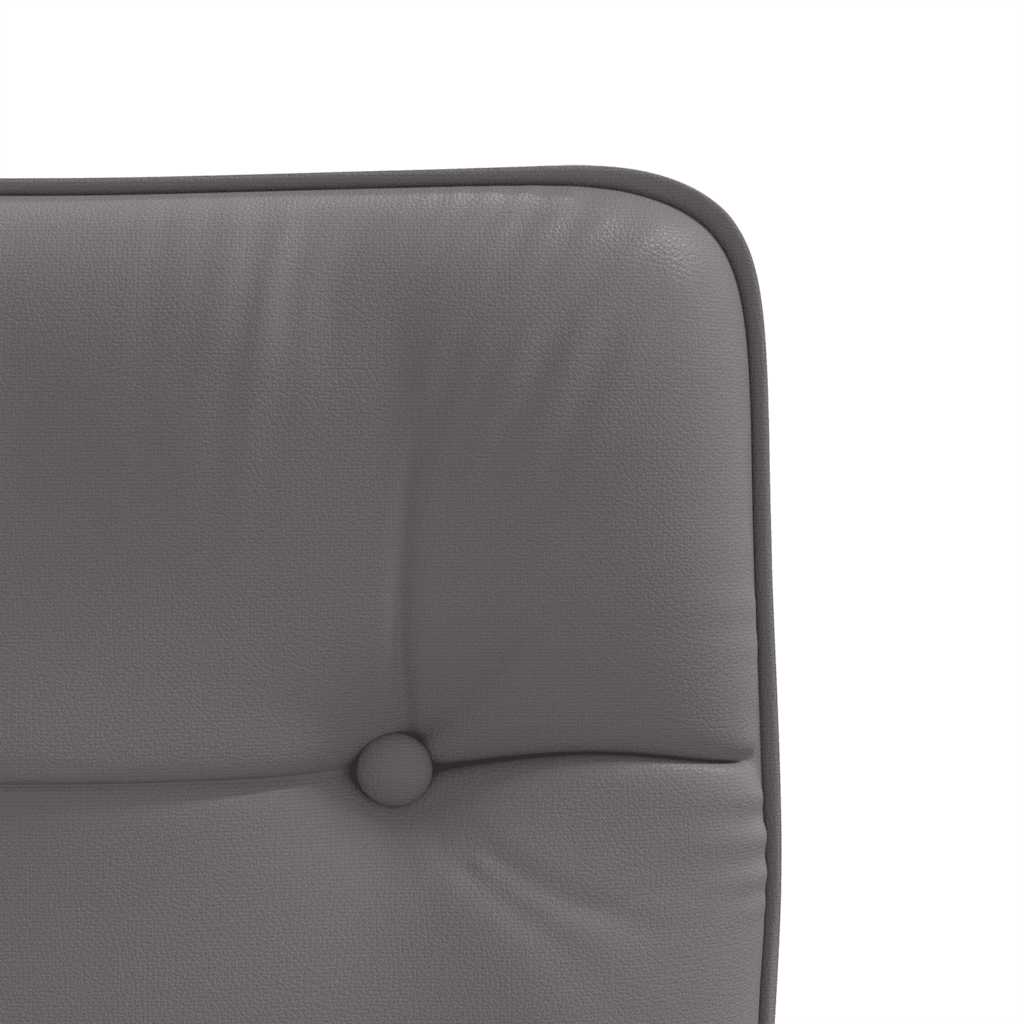 Chaise de salle à manger Gris Similicuir - XIOS