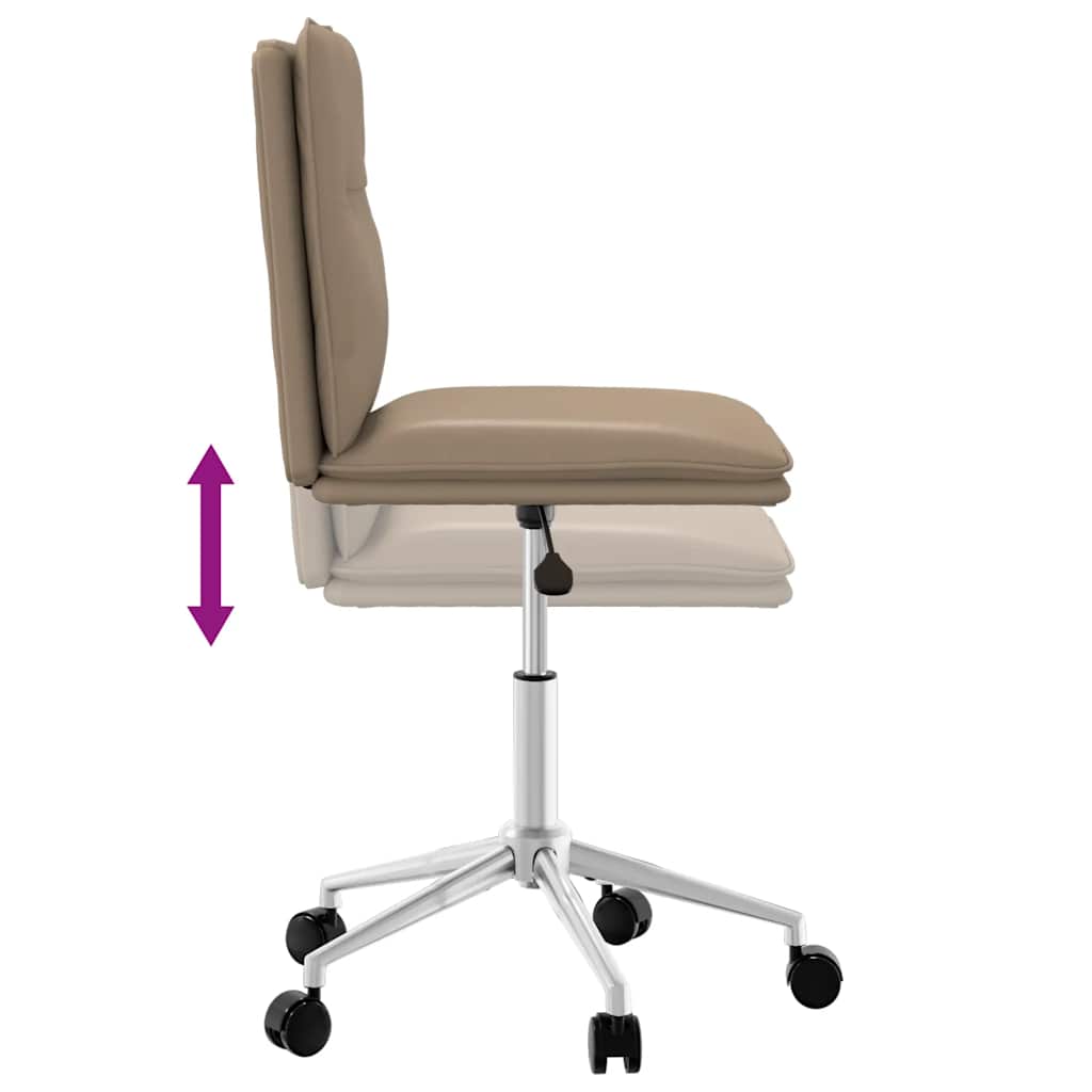 Chaise à manger cappuccino similicuir - XIOS