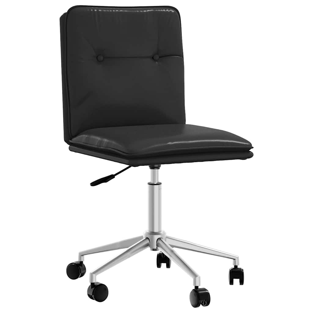 Chaise de salle à manger Noir Similicuir - XIOS