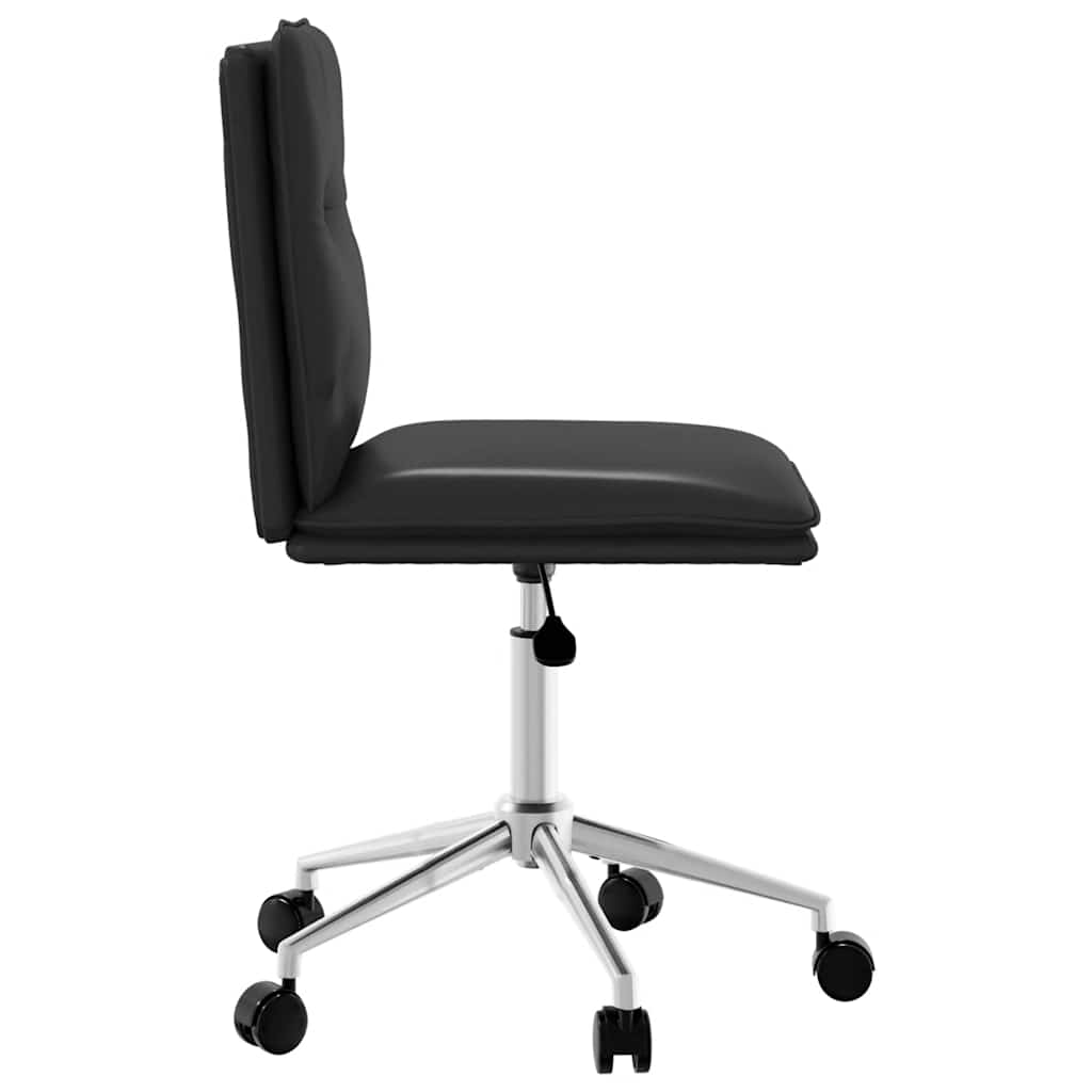 Chaise de salle à manger Noir Similicuir - XIOS