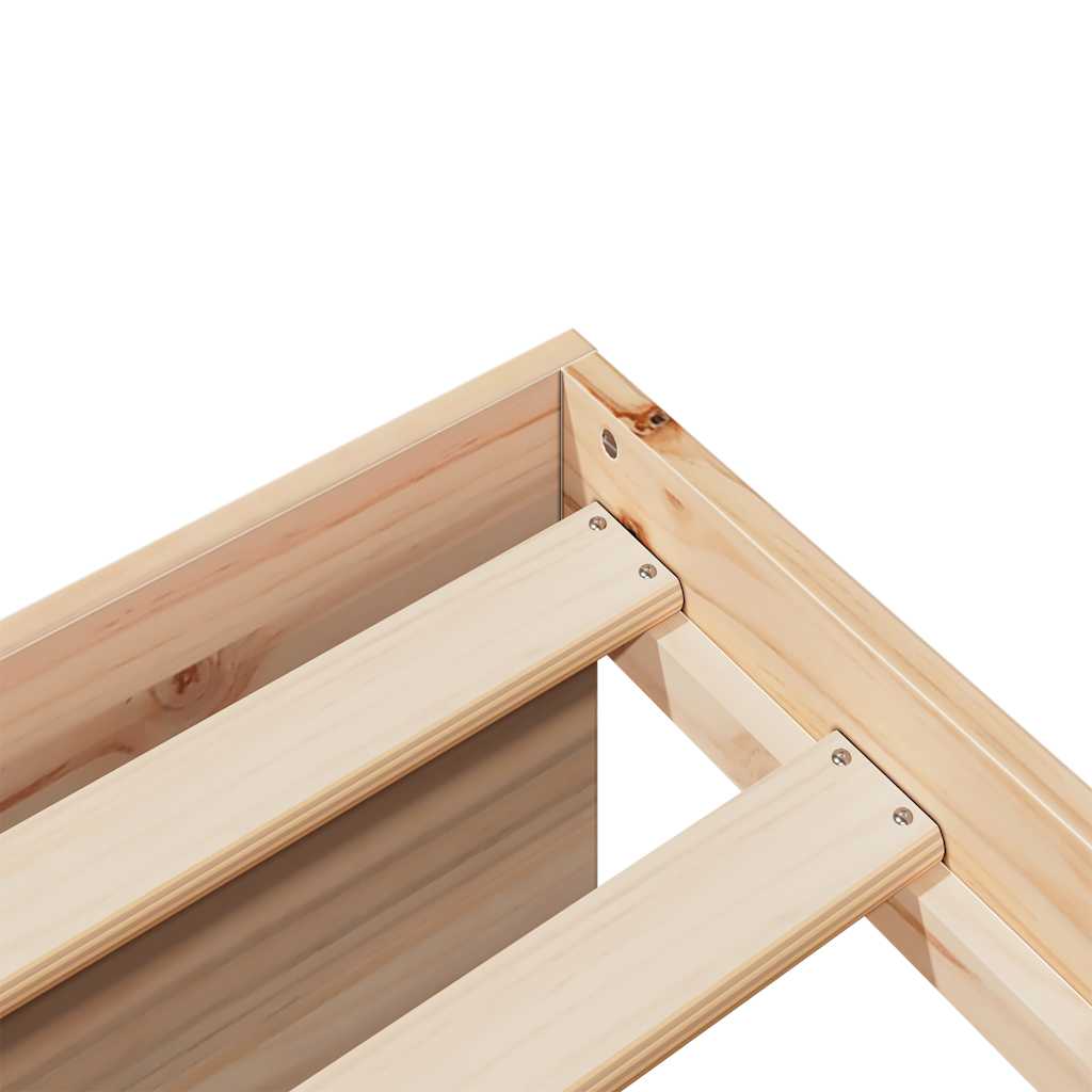 Lit de jour sans matelas 100x200 cm bois de pin massif - XIOS
