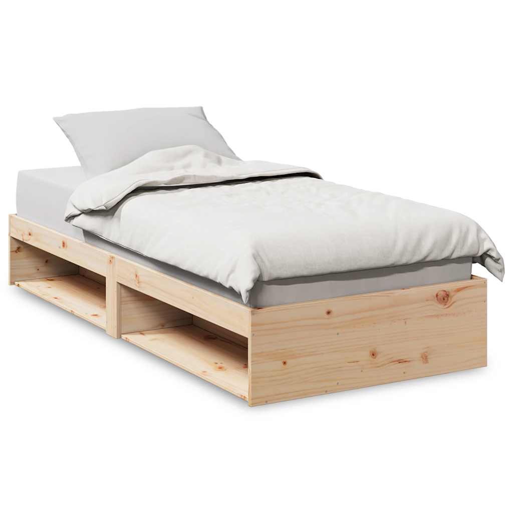 Lit de jour sans matelas 75x190 cm bois de pin massif - XIOS