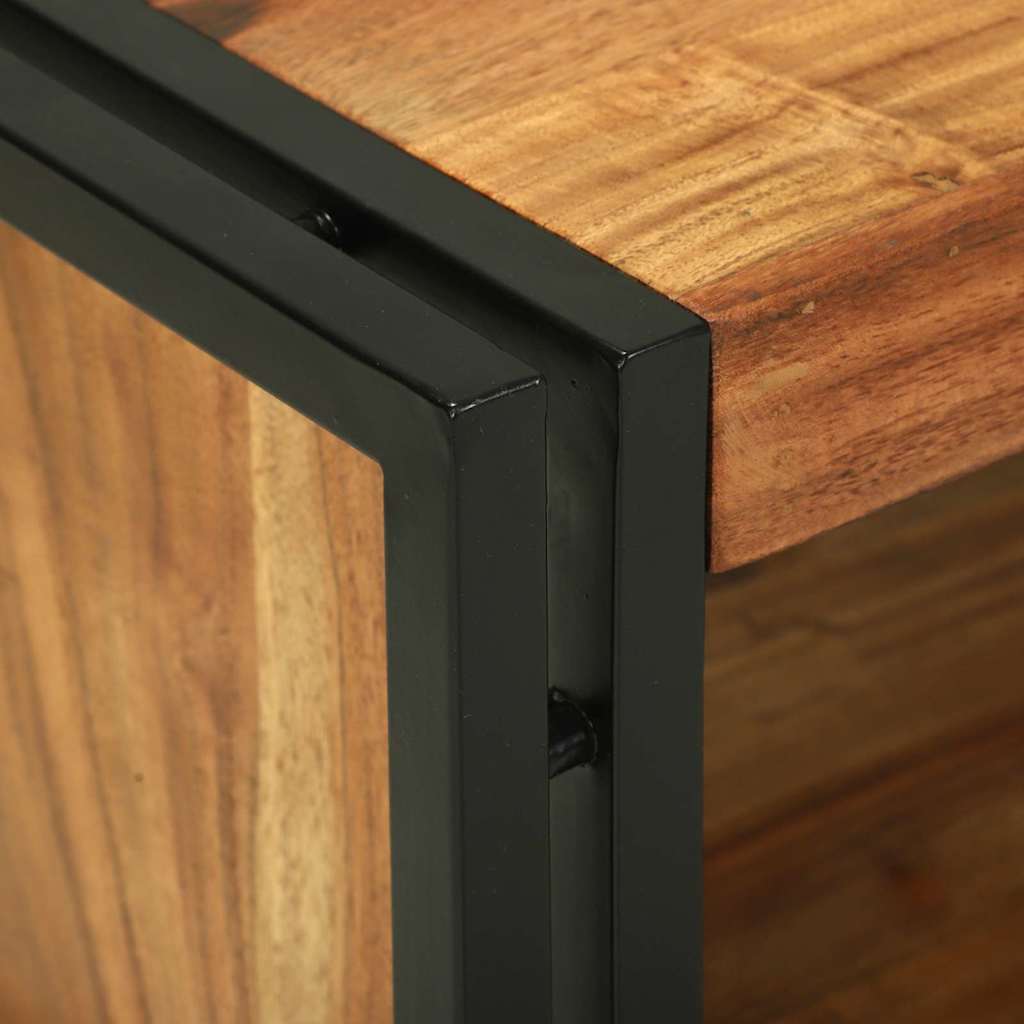 Table basse Marron 90 x 50 x 38 cm Bois d'acacia massif - XIOS