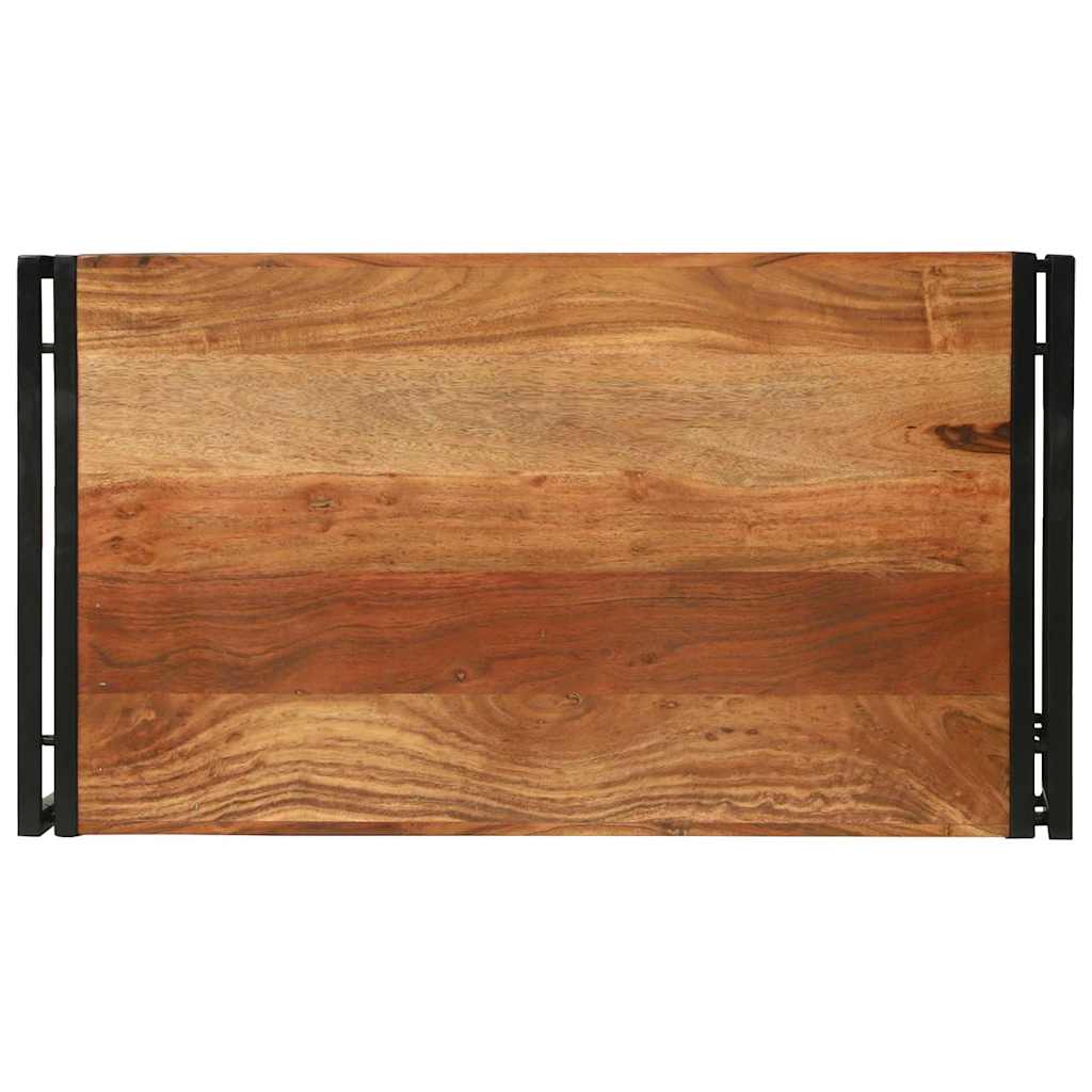 Table basse Marron 90 x 50 x 38 cm Bois d'acacia massif - XIOS