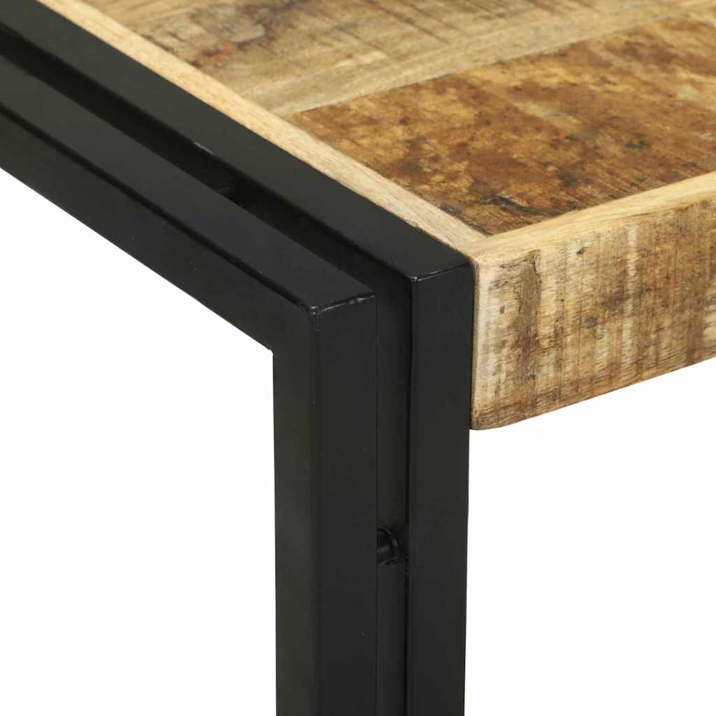 Table basse 2 pcs Marron bois de manguier massif - XIOS