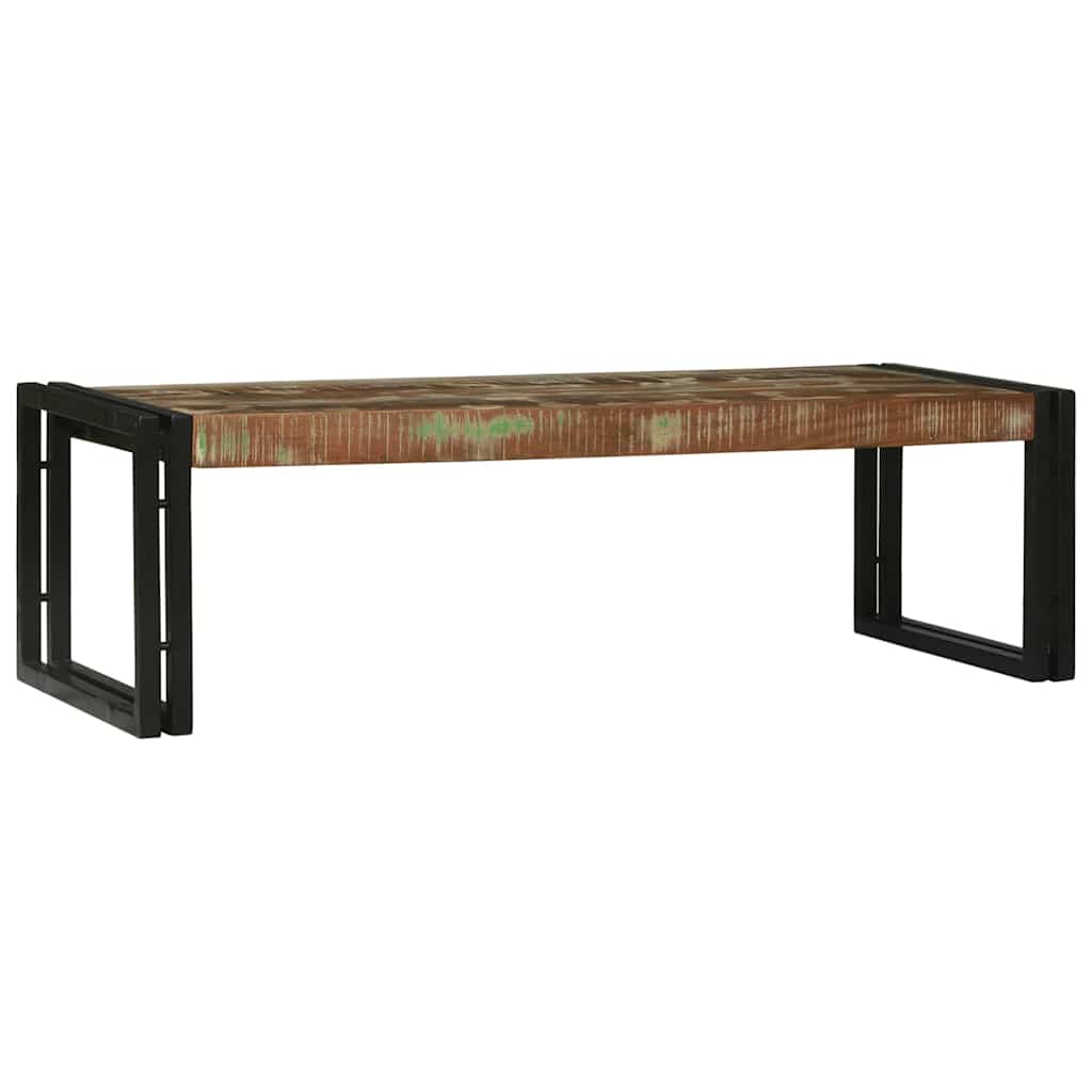 Table basse 2 pcs Multicolore bois de récupération massif - XIOS