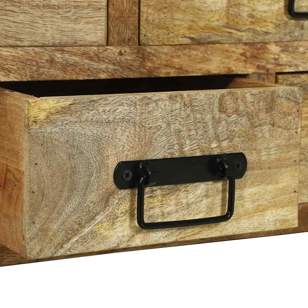 Table basse Marron 90 x 50 x 38 cm Bois de manguier brut massif - XIOS