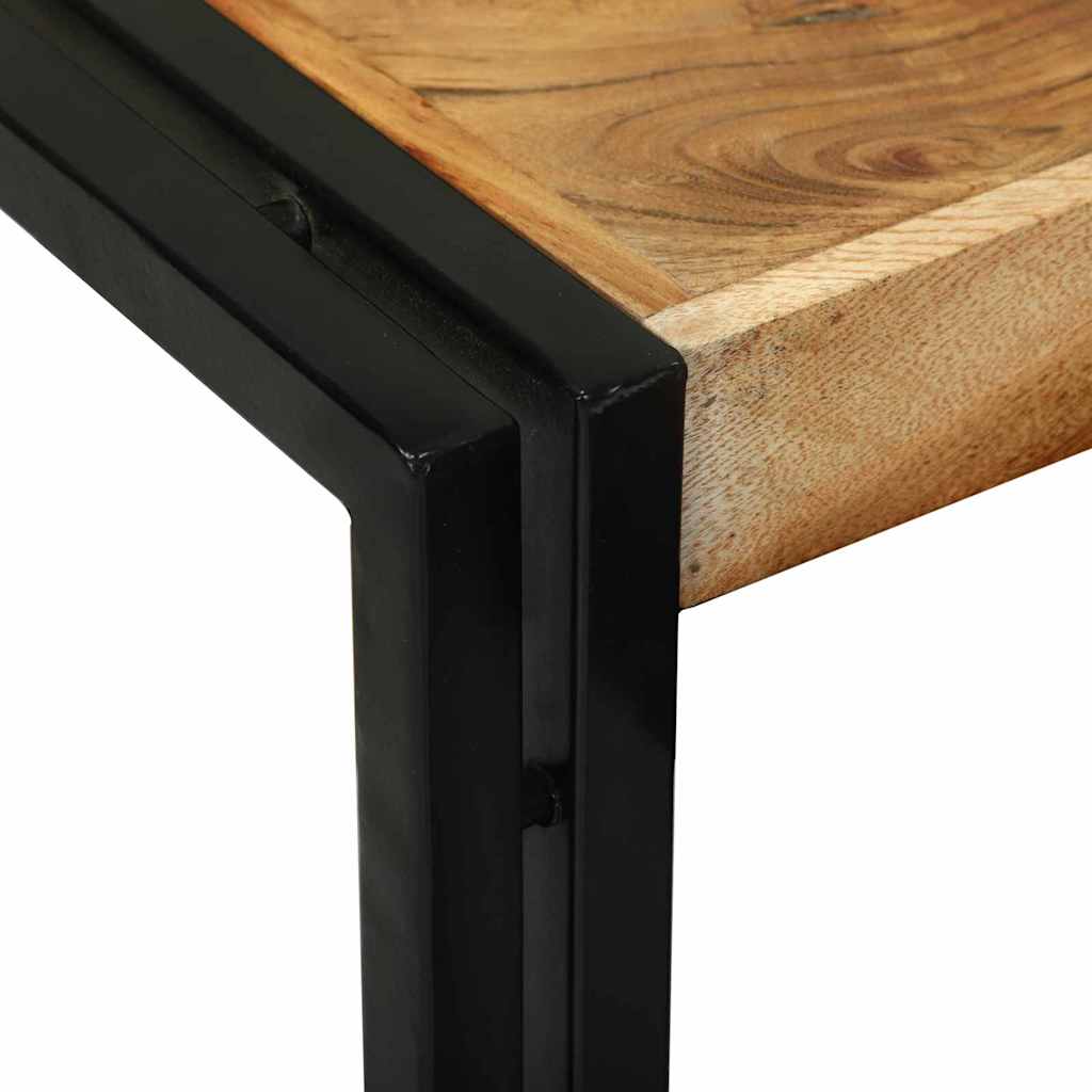 Table Gigogne 3 pcs Bois d'acacia solide et un métal - XIOS