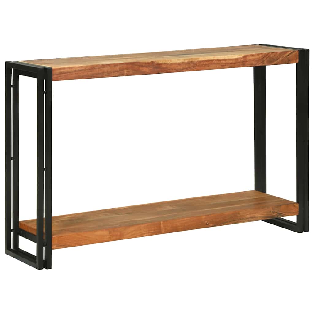 Table console Marron 120 x 33 x 75 cm Bois d'acacia massif - XIOS
