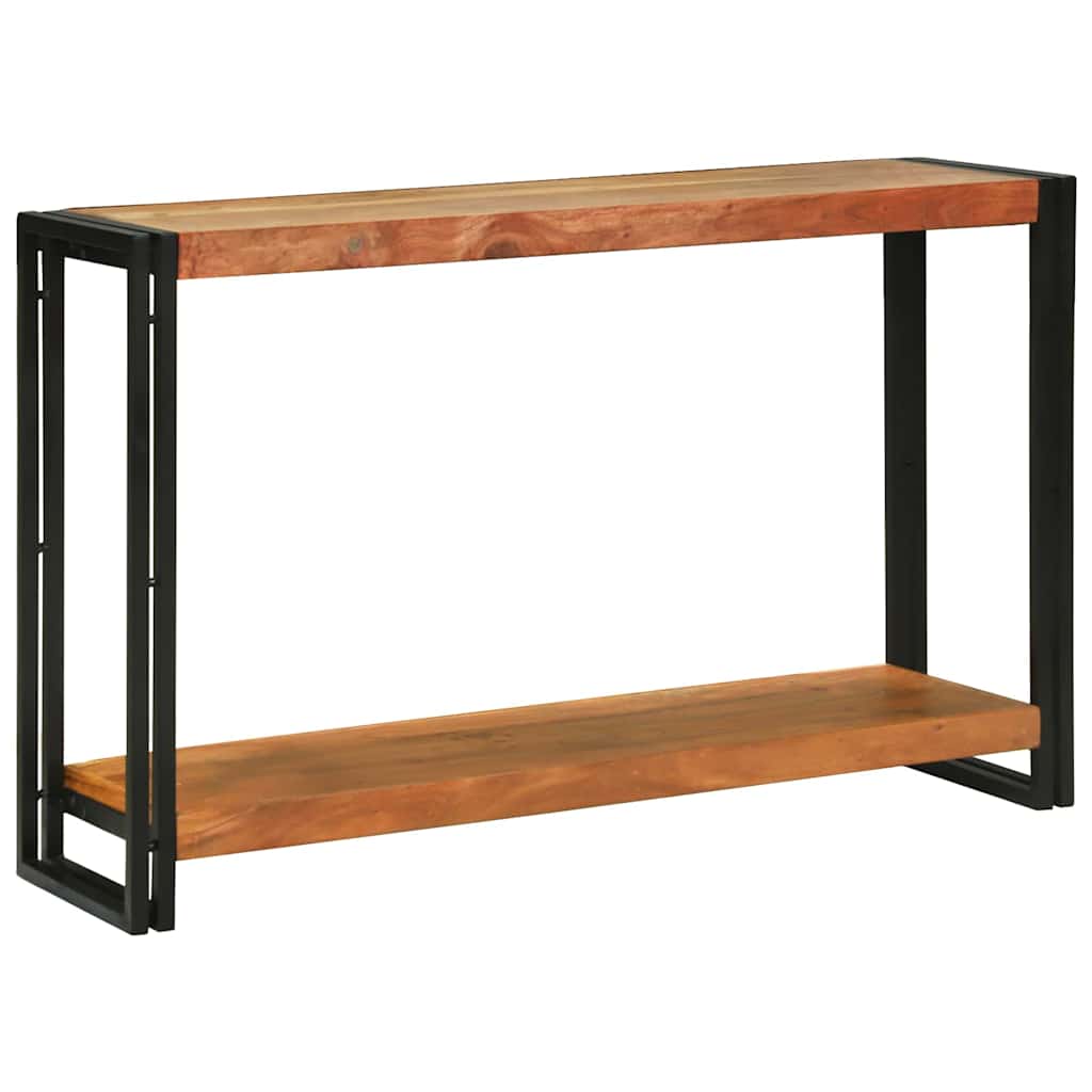 Table console Marron 120 x 33 x 75 cm Bois d'acacia massif - XIOS