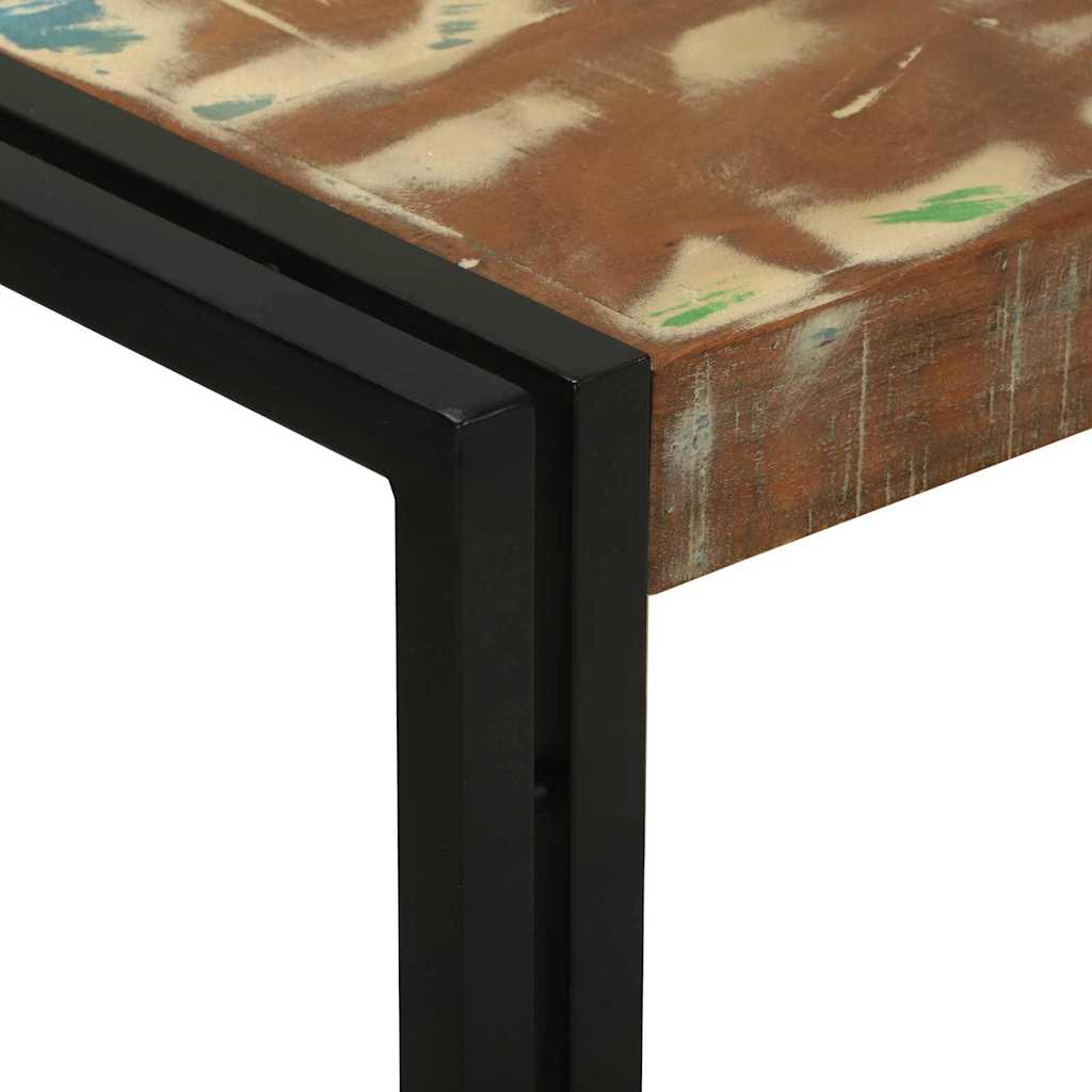 Table console 120 x 33 x 75 cm bois de récupération massif - XIOS