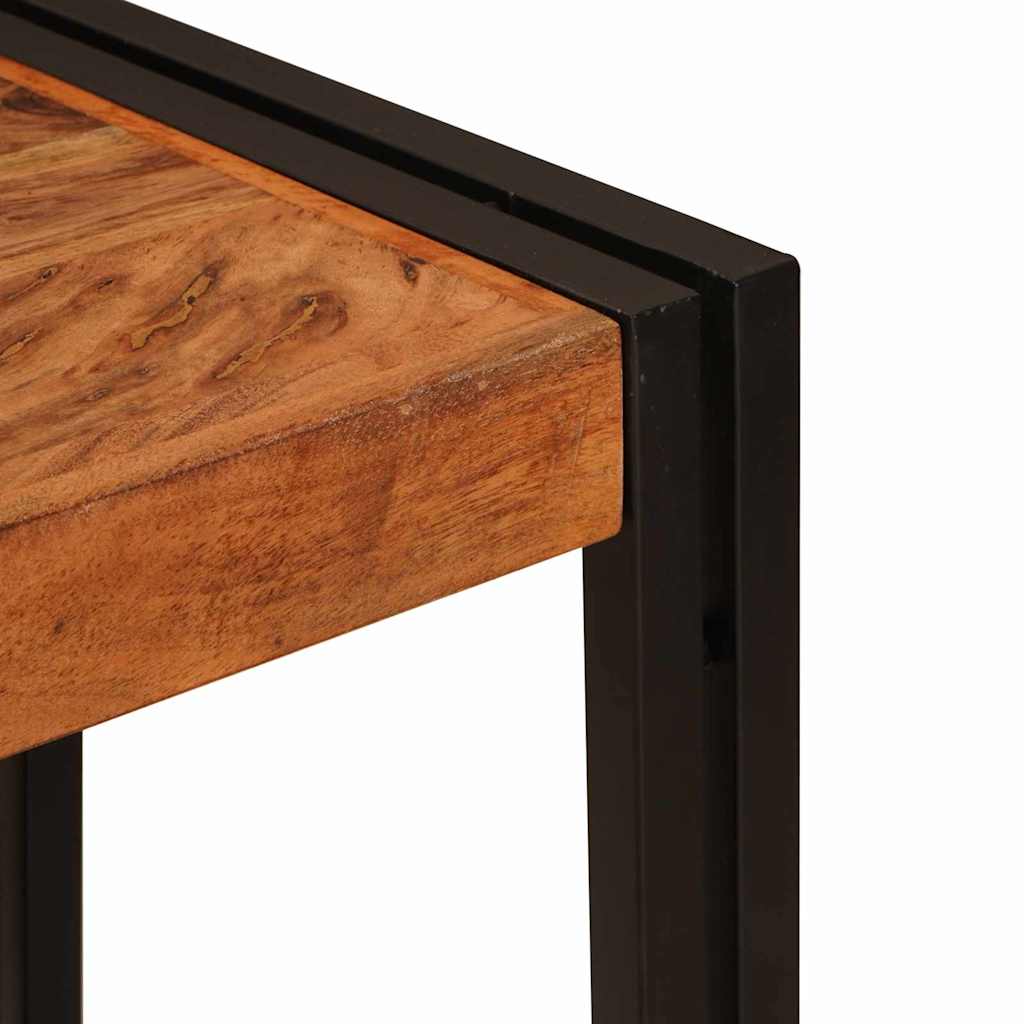 Table console Marron 90 x 33 x 75 cm Bois d'acacia massif - XIOS
