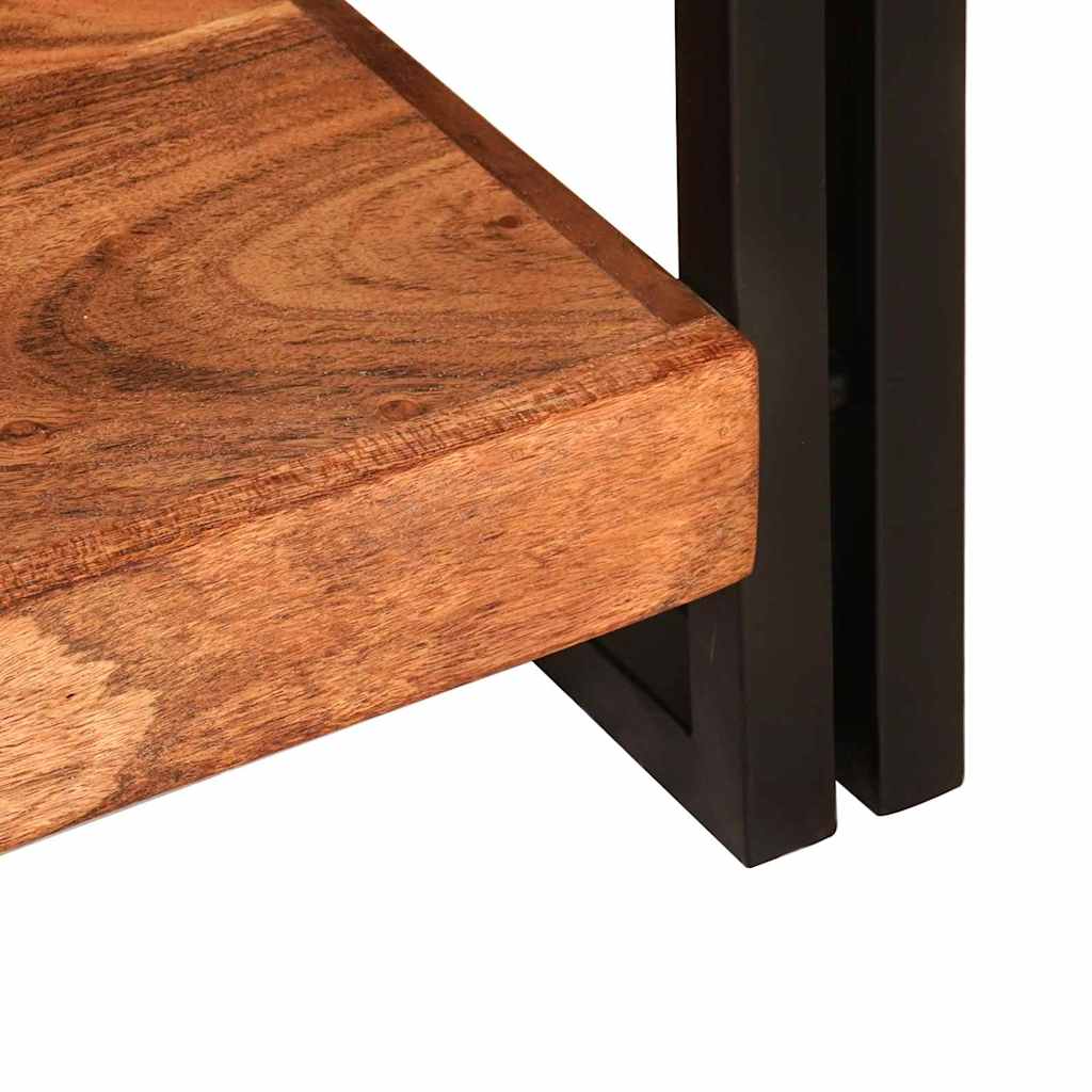 Table console Marron 90 x 33 x 75 cm Bois d'acacia massif - XIOS
